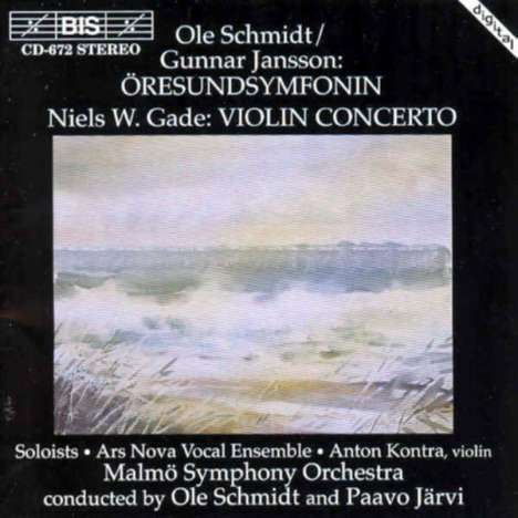 Niels Wilhelm Gade (1817-1890): Violinkonzert op.56, CD