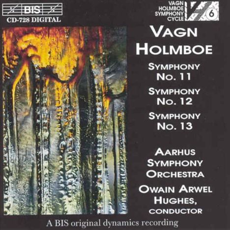 Vagn Holmboe (1909-1996): Symphonien Nr.11-13, CD