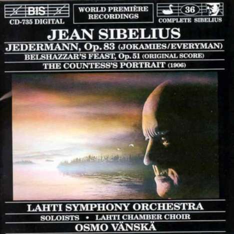 Jean Sibelius (1865-1957): Jedermann op.83 (Bühnenmusik), CD