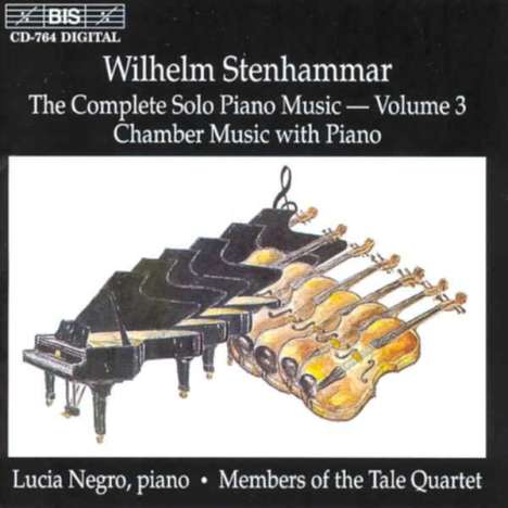 Wilhelm Stenhammar (1871-1927): Sämtliche Klavierwerke Vol.3, CD