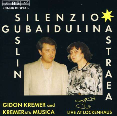 Sofia Gubaidulina (geb. 1931): Silenzio für Bayan,Violine &amp; Cello, CD