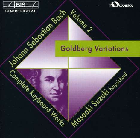Johann Sebastian Bach (1685-1750): Goldberg-Variationen BWV 988, CD