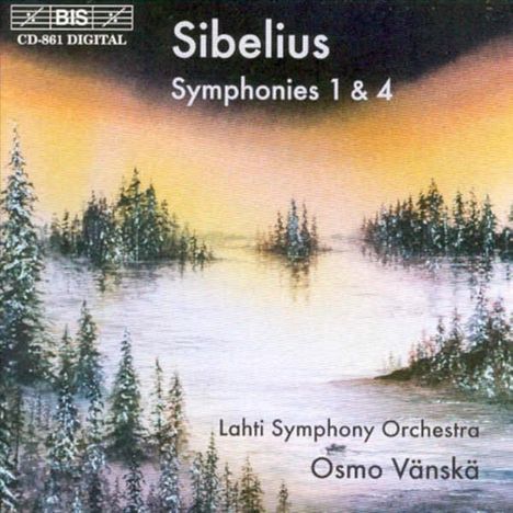 Jean Sibelius (1865-1957): Symphonien Nr.1 &amp; 4, CD
