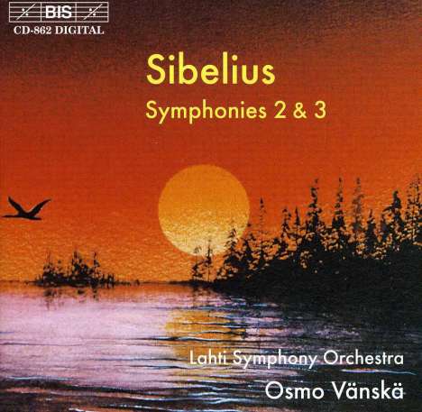 Jean Sibelius (1865-1957): Symphonien Nr.2 &amp; 3, CD