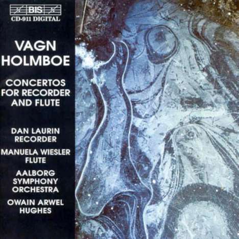 Vagn Holmboe (1909-1996): Flötenkonzerte Nr.1 &amp; 2 (opp.126 &amp; 247), CD