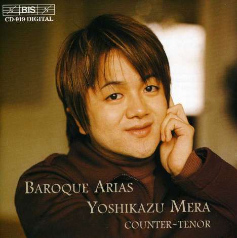 Yoshikazu Mera - Baroque Arias I, CD