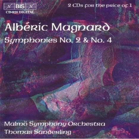 Alberic Magnard (1865-1914): Symphonien Nr.2 &amp; 4, CD