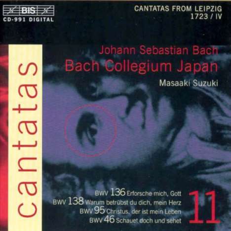 Johann Sebastian Bach (1685-1750): Kantaten Vol.11 (BIS-Edition), CD