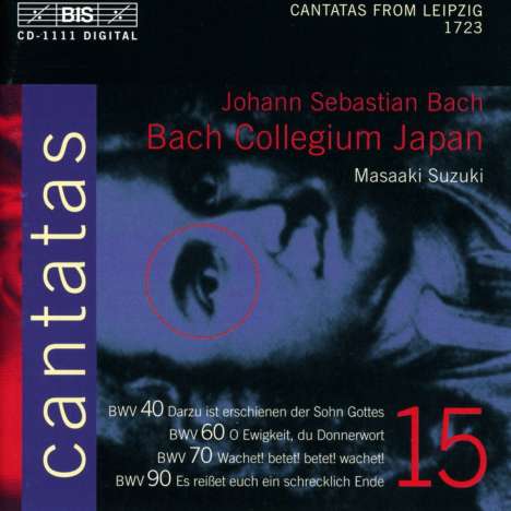 Johann Sebastian Bach (1685-1750): Kantaten Vol.15 (BIS-Edition), CD