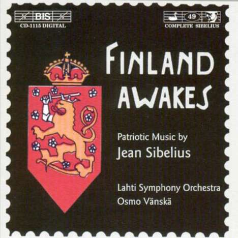 Jean Sibelius (1865-1957): Musik zu den Pressefeiern, CD