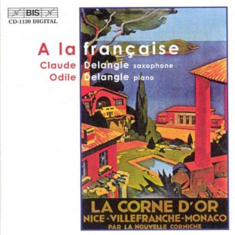 Claude Delangle - A la francaise, CD