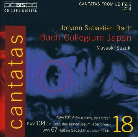 Johann Sebastian Bach (1685-1750): Kantaten Vol.18 (BIS-Edition), CD