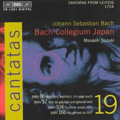Johann Sebastian Bach (1685-1750): Kantaten Vol.19 (BIS-Edition), CD