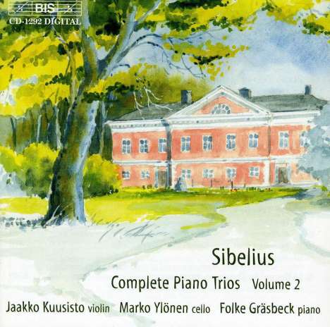 Jean Sibelius (1865-1957): Klaviertrios in C &amp; D, CD
