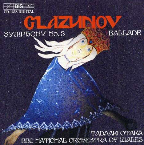 Alexander Glasunow (1865-1936): Symphonie Nr.3, CD