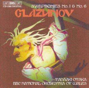 Alexander Glasunow (1865-1936): Symphonien Nr.1 &amp; 6, CD