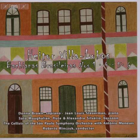 Heitor Villa-Lobos (1887-1959): Bachianas Brasileiras Nr.1,4-6, CD