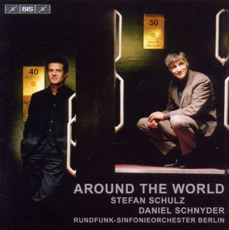 Daniel Schnyder (geb. 1961): Around the World für Sopransaxophon,Bassposaune &amp; Klavier, CD