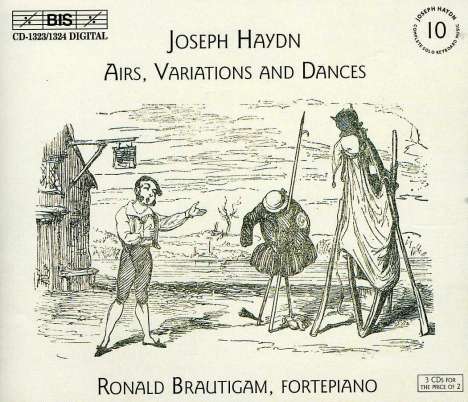 Joseph Haydn (1732-1809): Airs, Variations &amp; Dances, 3 CDs