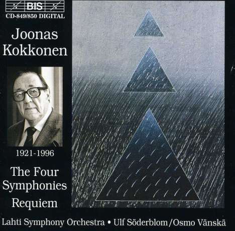 Joonas Kokkonen (1921-1996): Symphonien Nr.1-4, 2 CDs