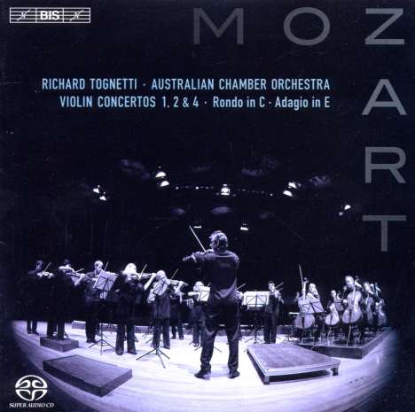 Wolfgang Amadeus Mozart (1756-1791): Violinkonzerte Nr.1,2,4, Super Audio CD