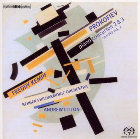 Serge Prokofieff (1891-1953): Klavierkonzerte Nr.2 &amp; 3, Super Audio CD