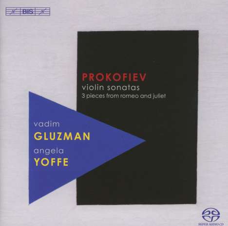 Serge Prokofieff (1891-1953): Sonaten für Violine &amp; Klavier Nr.1 &amp; 2, Super Audio CD
