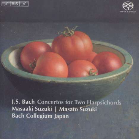 Johann Sebastian Bach (1685-1750): Cembalokonzerte BWV 1060-1062, Super Audio CD