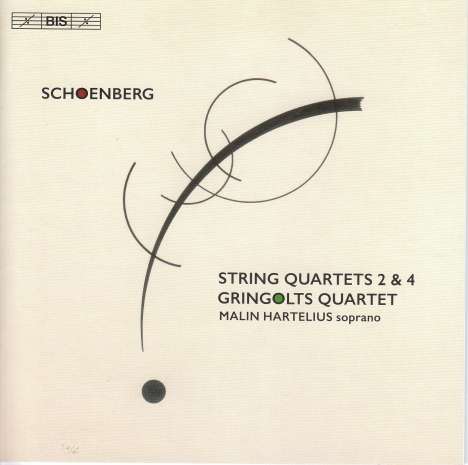 Arnold Schönberg (1874-1951): Streichquartette Nr.2 &amp; 4, Super Audio CD