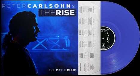 Peter Carlsohn's The Rise: Out Of The Blue (Blue Vinyl), LP