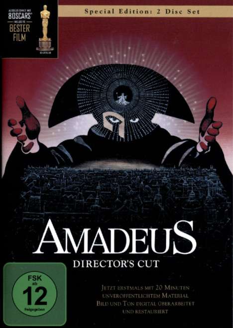Amadeus (Director's Cut) (Special Edition), 2 DVDs
