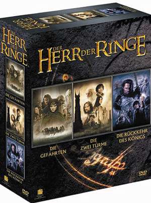 Der Herr der Ringe: Die Trilogie (Special Extended Versions), 12 DVDs