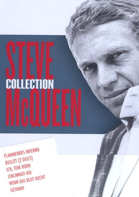 Steve McQueen Collection (Metallbox-Ausgabe), 7 DVDs