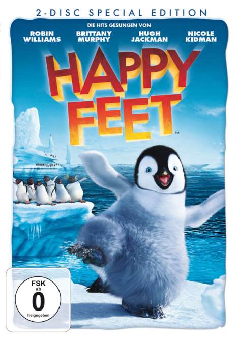 Happy Feet (Special Edition), 2 DVDs