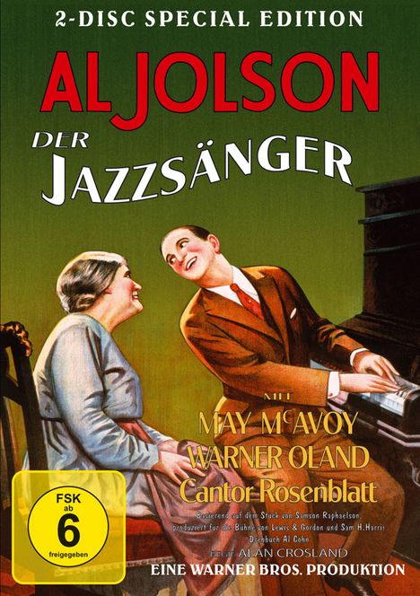 Der Jazzsänger, 2 DVDs