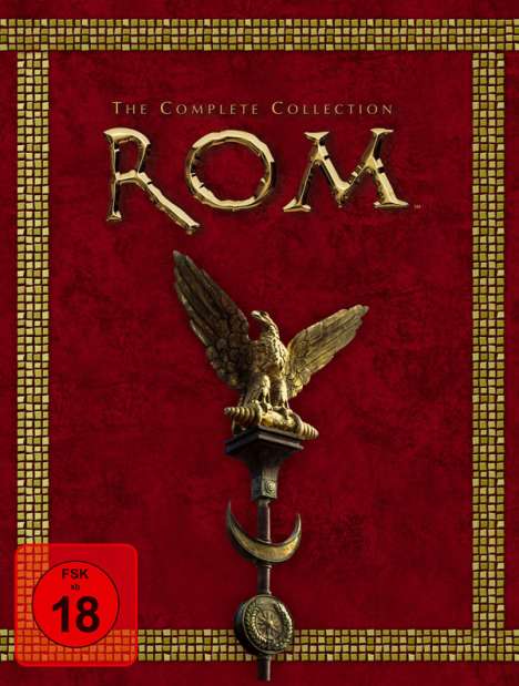 Rom Staffel 1 &amp; 2 (Gesamtausgabe), 11 DVDs