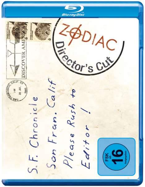 Zodiac - Spur des Killers (Director's Cut) (Blu-ray), Blu-ray Disc