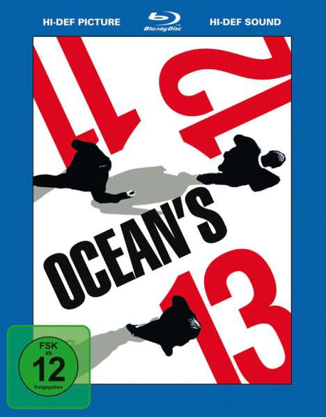 Ocean's Trilogy (Ocean's 11,12,13) (Blu-ray), 3 Blu-ray Discs
