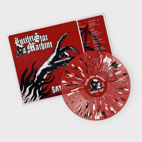Lucifer Star Machine: Satanic Age (Limited Edition) (Red Splatter Vinyl), LP