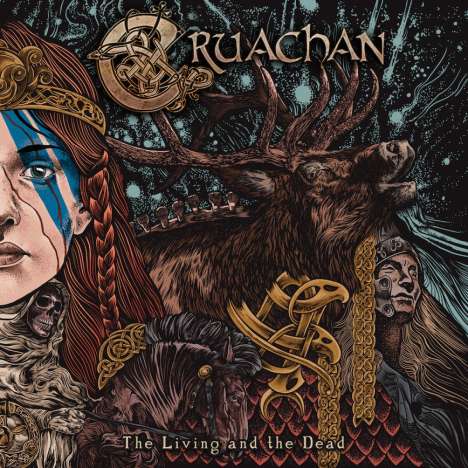 Cruachan: The Living And The Dead (Limited Deluxe Edition) (Black Vinyl), 2 LPs