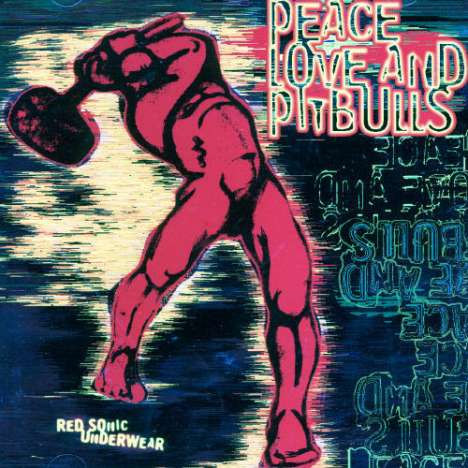Peace, Love &amp; Pitbulls: Red Sonic Underwear - S, CD