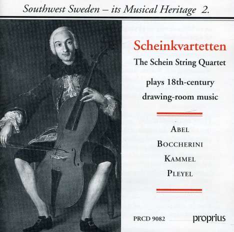 Schein Quartett - 18th-Century Drawing-Room Music, CD