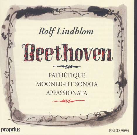 Ludwig van Beethoven (1770-1827): Klaviersonaten Nr.8,14,23, CD