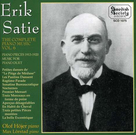 Erik Satie (1866-1925): Klavierwerke Vol.6, CD