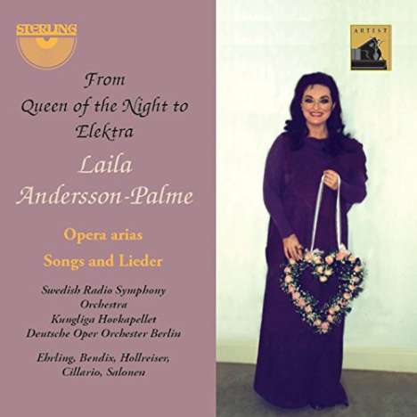Laila Andersson-Palme - From Queen of the Night to Elektra, 2 CDs