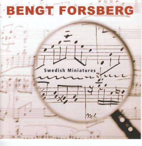 Bengt Forsberg - Swedish Miniatures, CD