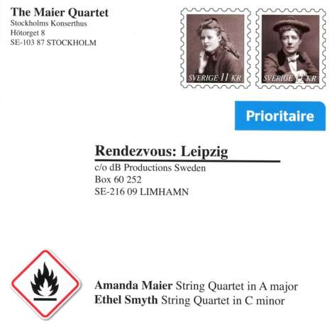 Amanda Maier-Röntgen (1853-1894): Streichquartett A-Dur, CD
