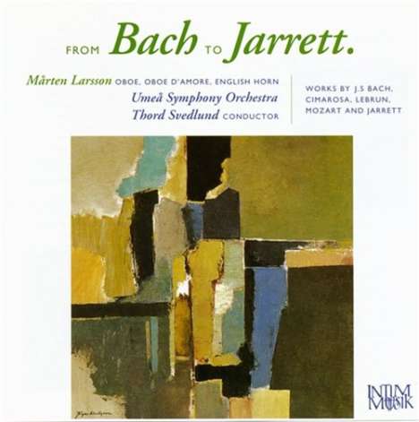 Marten Larsson - From Bach to Jarrett, CD