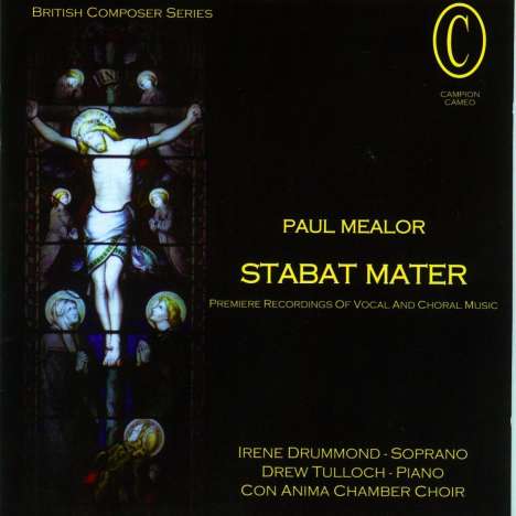 Paul Mealor (geb. 1975): Stabat Mater, CD