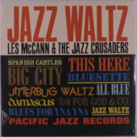Les McCann &amp; The Jazz Crusaders: Jazz Waltz, LP